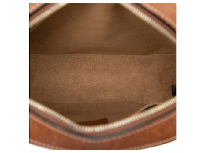 Gucci Mini Borsa a Tracolla con Catena GG Supreme Beige - vista 4