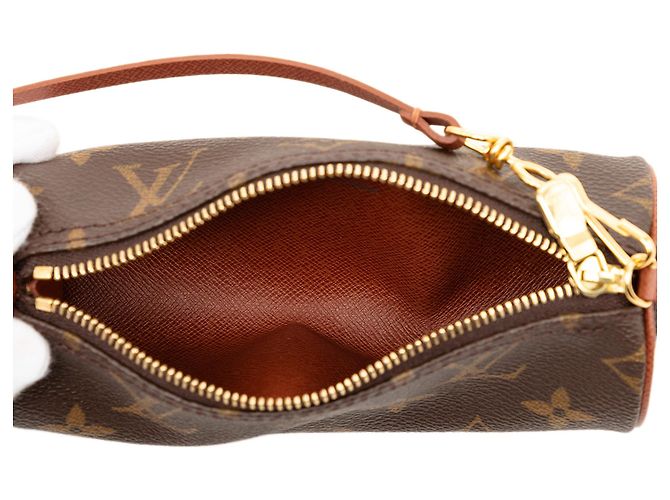 Louis Vuitton Pochette Papillon Monogram Marrone - vista 4