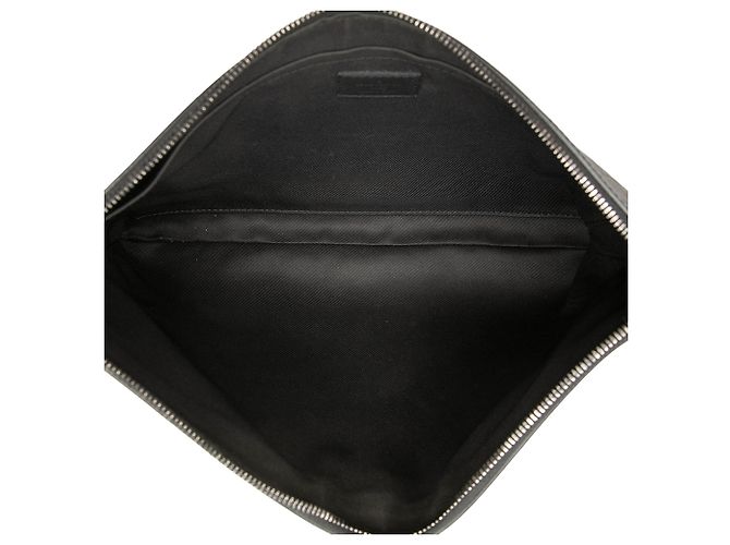 Louis Vuitton Black Monogram Shadow Discovery Pochette Schwarz - Ansicht 4