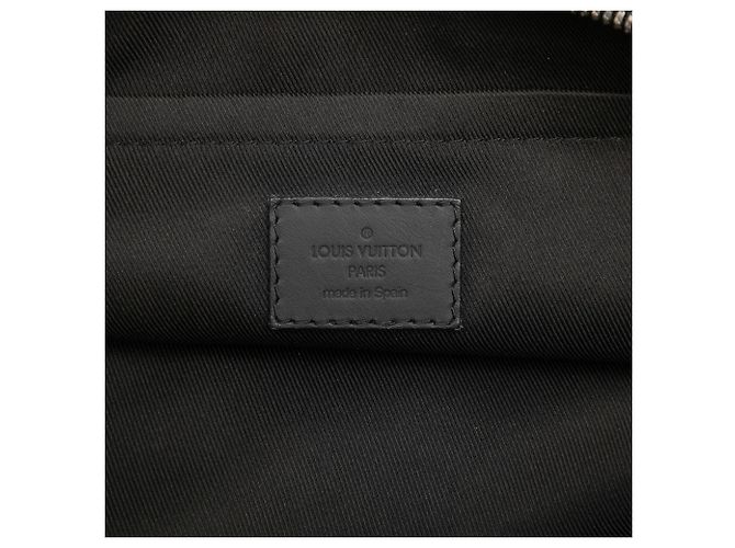 Louis Vuitton Black Monogram Shadow Discovery Pochette Schwarz - Ansicht 5