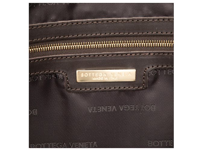 Borsa Satchel Bottega Veneta Beige BV Monogram Canvas - vista 5