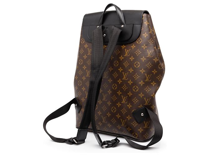 Mochila Louis Vuitton Brown Monogram Macassar Palk Castaño - vista 2