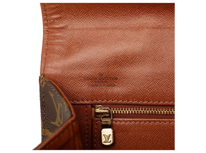 Louis Vuitton Brown Monogram Pochette Dame GM Braun - Ansicht 5