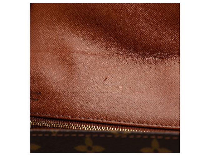 Louis Vuitton Brown Monogram Pochette Dame GM Braun - Ansicht 6