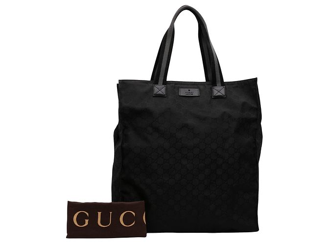 Gucci GG Nylon Web Tote in Schwarz - Ansicht 7