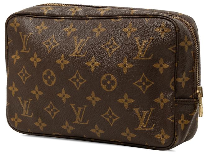 Louis Vuitton Brown Monogram Trousse Toilette 23 Marrone - vista 2