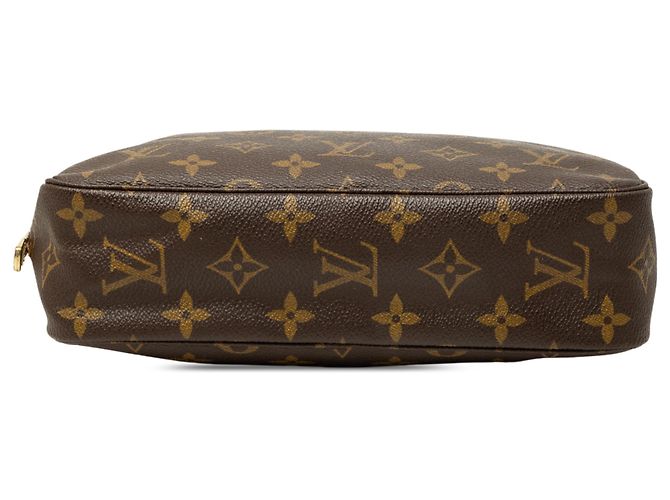 Louis Vuitton Brown Monogram Trousse Toilette 23 Marrone - vista 3