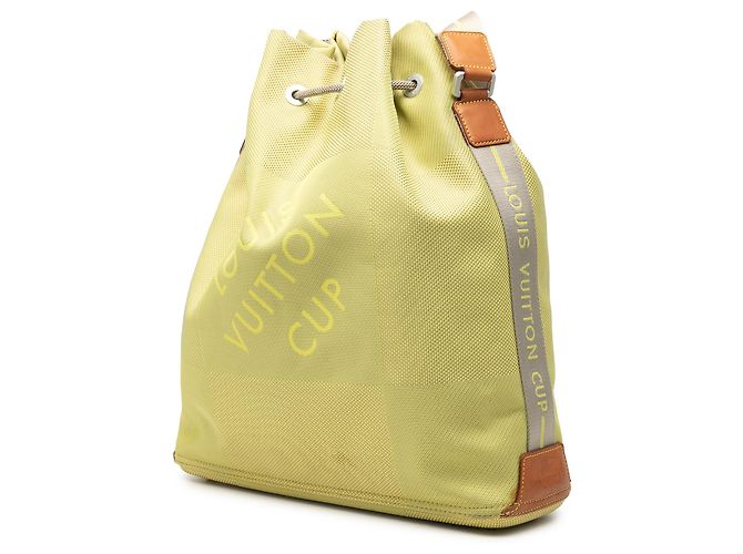 Louis Vuitton Green Damier Geant LV Cup Volunteer Grün Hellgrün - Ansicht 2
