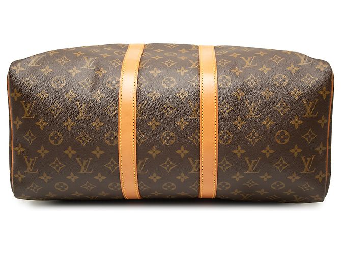Louis Vuitton Brown Monogram Keepall 45 Marron - vue 3