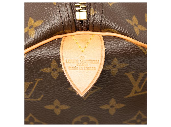 Louis Vuitton Brown Monogram Keepall 45 Marron - vue 5