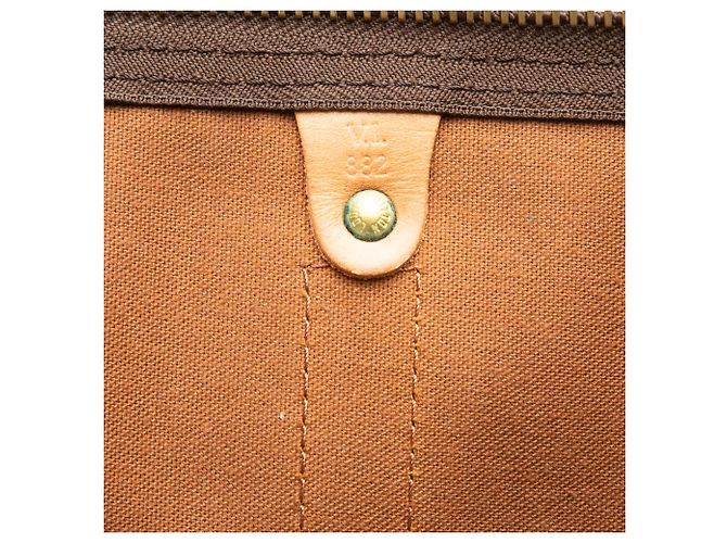 Louis Vuitton Brown Monogram Keepall 45 Marron - vue 6