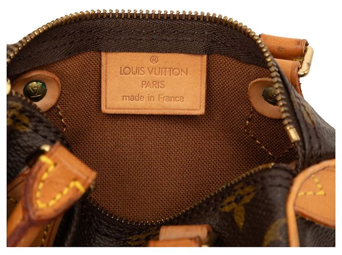 Louis Vuitton Brown Monogram Mini Speedy HL Marrom - vista 5