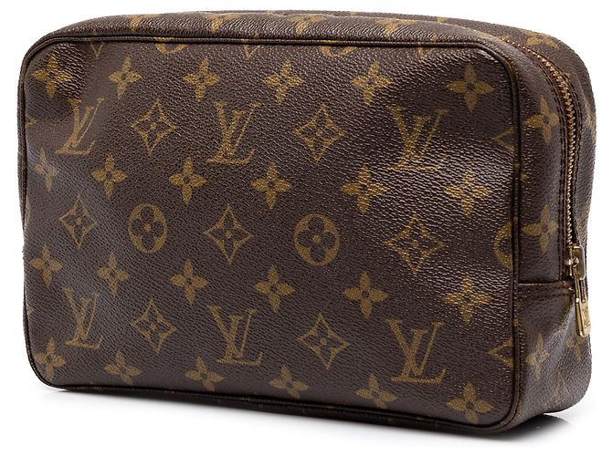 Louis Vuitton Brown Monogram Trousse Toilette 23 Marrone - vista 2