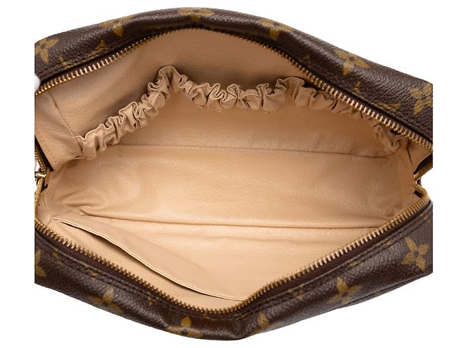 Louis Vuitton Brown Monogram Trousse Toilette 23 Marrone - vista 4