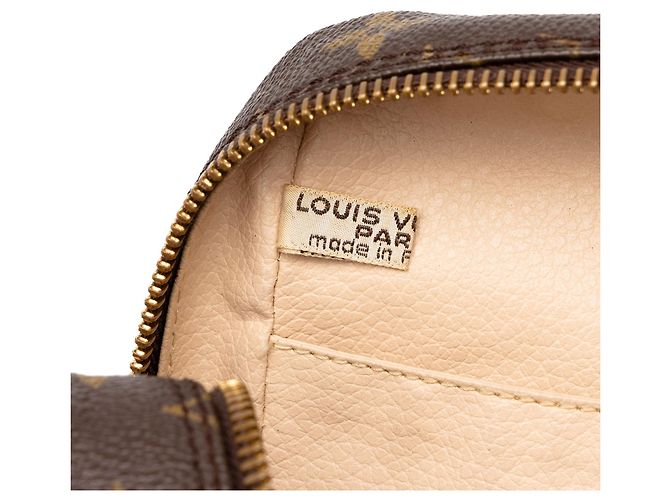 Louis Vuitton Brown Monogram Trousse Toilette 23 Marrone - vista 5