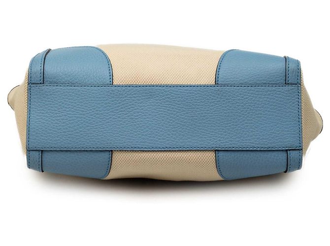 Borsa Tote convertible Swing in pelle marrone Gucci Blu chiaro - vista 3
