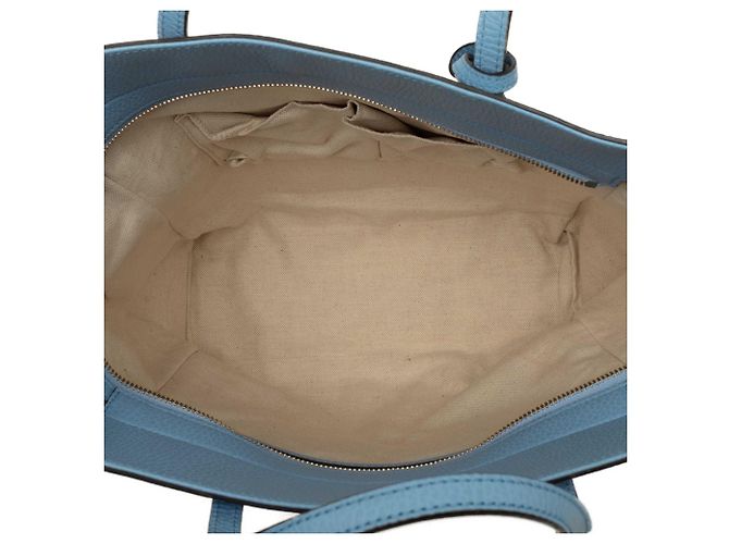Borsa Tote convertible Swing in pelle marrone Gucci Blu chiaro - vista 4