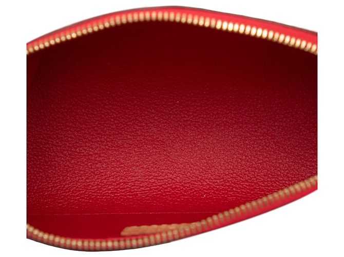 Necessaire Louis Vuitton Red Monogram Vernis Roja - vista 4