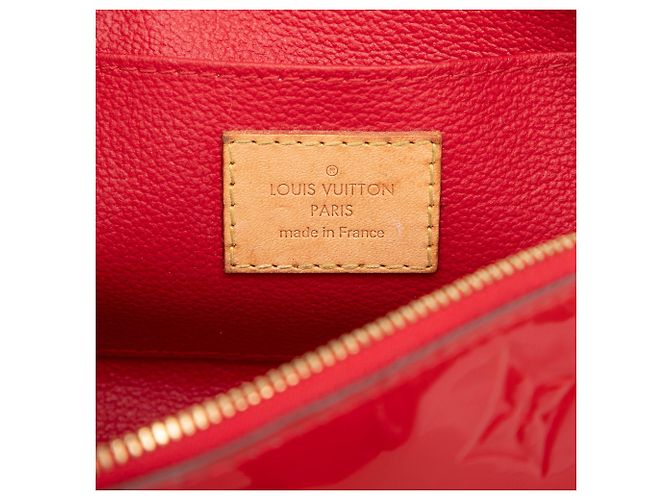 Necessaire Louis Vuitton Red Monogram Vernis Roja - vista 5