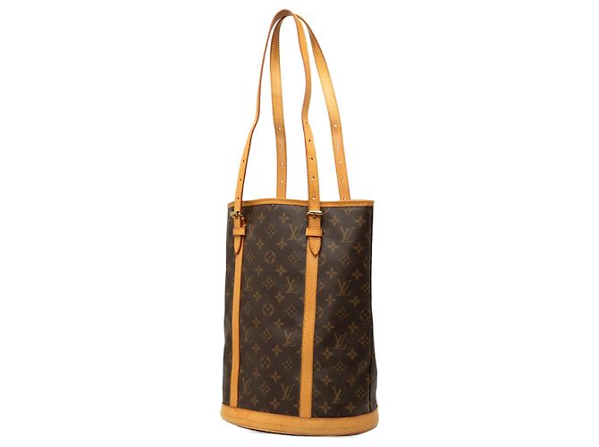 Louis Vuitton Brown Monogram Bucket GM Marrone - vista 2