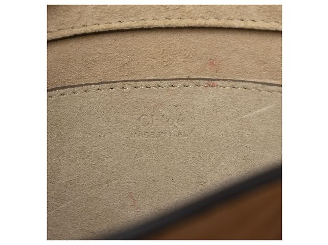 Borsa Pixie Chloé piccola in vitello e camoscio marrone - vista 5