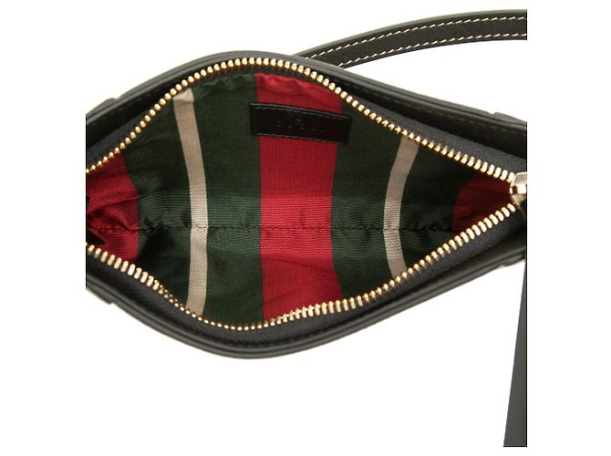 Borsa a tracolla Gucci Small GG Supreme Emblem Beige - vista 4