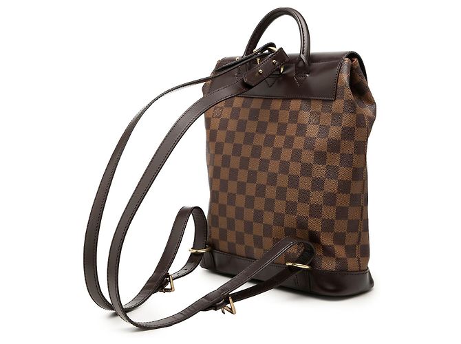 Louis Vuitton Brown Damier Ebene Soho Marrom - vista 2