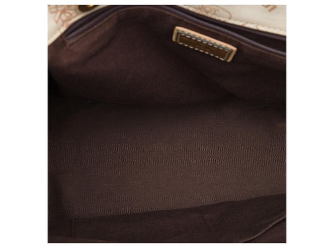 LOEWE Beige 160th Anniversary Canvas Tote mit Wildleder-Besatz - Ansicht 4