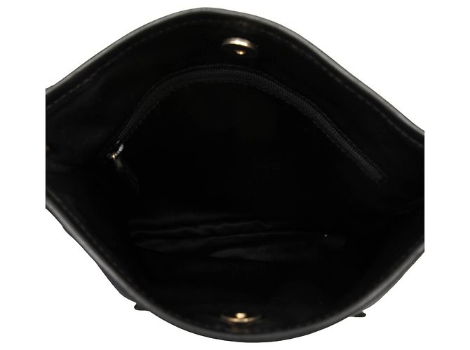 Autre Marque Saint Laurent Black Denim Monogram Kahala Crossbody Nero - vista 4