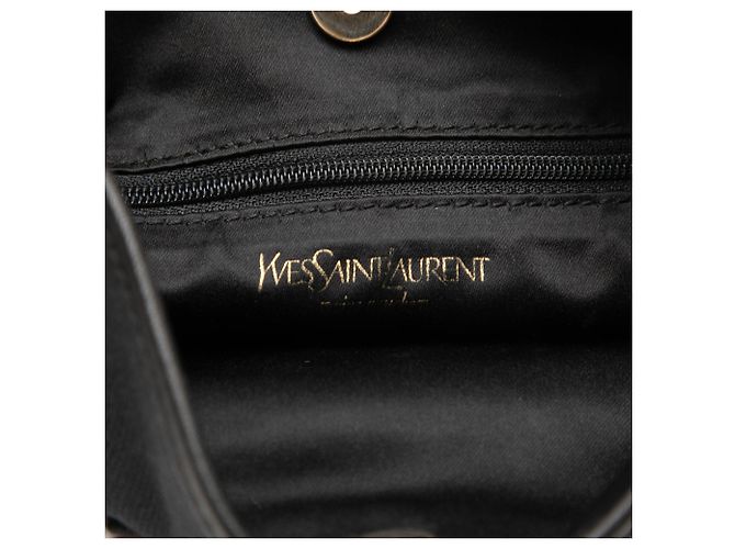 Autre Marque Saint Laurent Black Denim Monogram Kahala Crossbody Nero - vista 5
