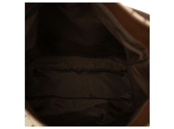Borsa a tracolla Gucci in tela GG beige - vista 4