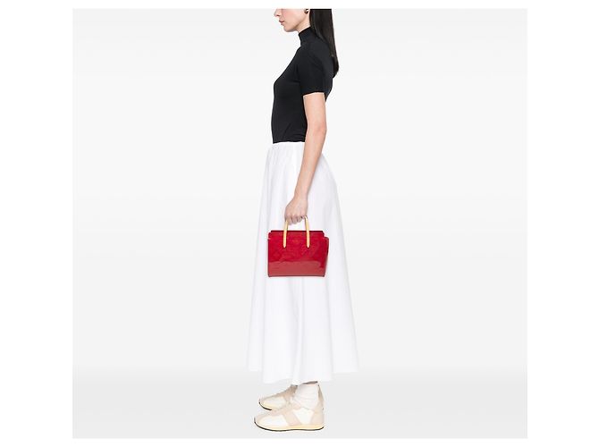 Louis Vuitton Red Monogram Vernis Catalina BB Rot - Ansicht 6