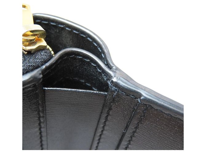 Cartera bi-fold Yves Saint Laurent Cassandra Negro - vista 10