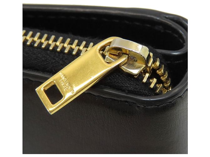 Cartera bi-fold Yves Saint Laurent Cassandra Negro - vista 16