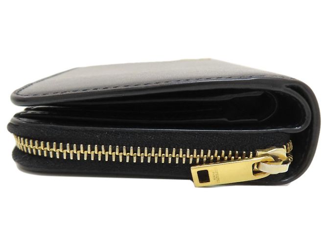 Cartera bi-fold Yves Saint Laurent Cassandra Negro - vista 3
