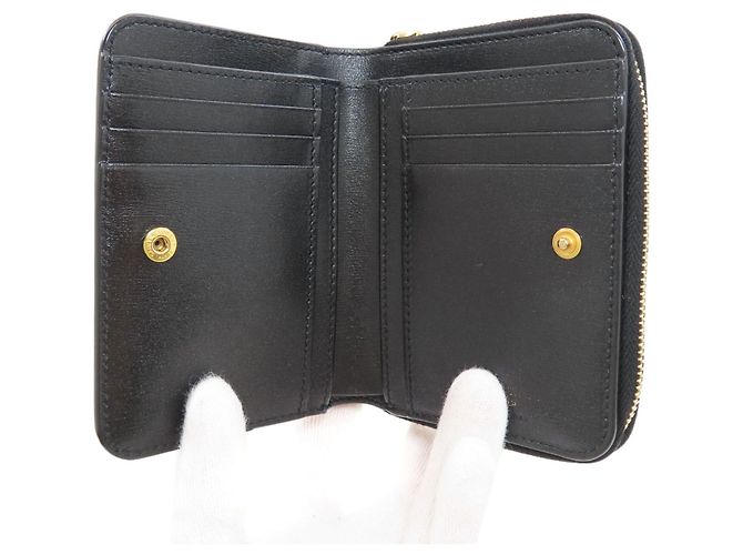 Cartera bi-fold Yves Saint Laurent Cassandra Negro - vista 4