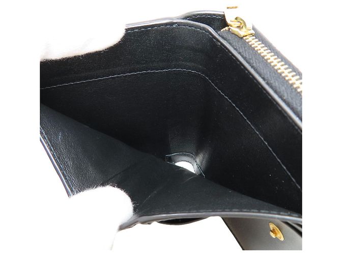 Cartera bi-fold Yves Saint Laurent Cassandra Negro - vista 5