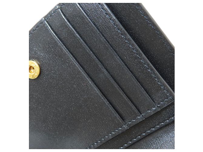 Cartera bi-fold Yves Saint Laurent Cassandra Negro - vista 8