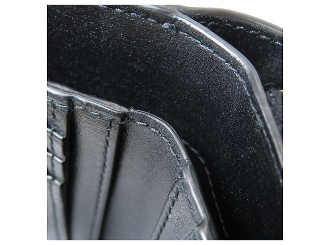Cartera bi-fold Yves Saint Laurent Cassandra Negro - vista 9