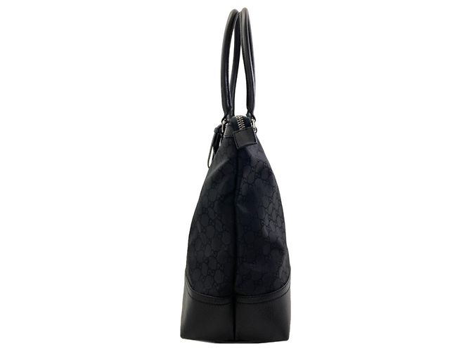 Borsa Tote Gucci in Nylon Nero - vista 3