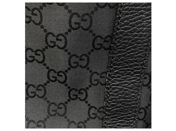 Borsa Tote Gucci in Nylon Nero - vista 7