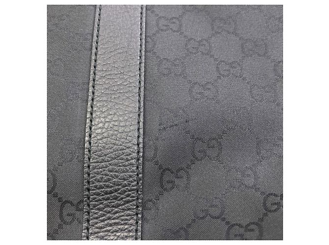 Borsa Tote Gucci in Nylon Nero - vista 8
