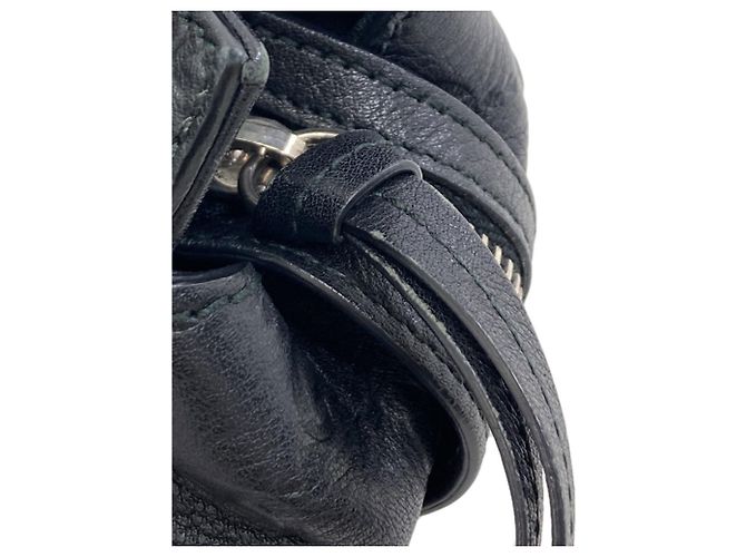 Bamboo Gucci 355772 Leder Tote Bag Schwarz - Ansicht 8