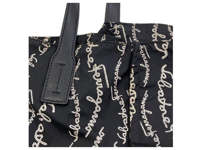 Borsa Salvatore Ferragamo in nylon nero - vista 10