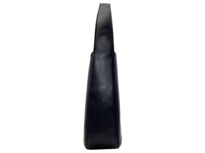 Prada Asymmetrische Hobo One-Shoulder Tasche Schwarz - Ansicht 3