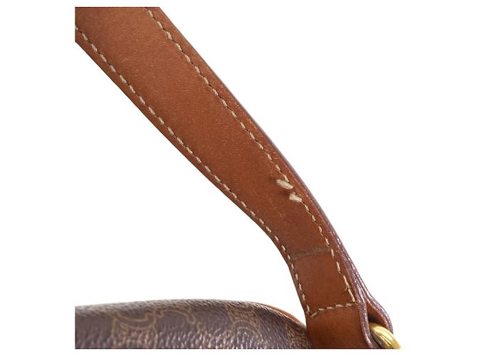 Céline Bolsa Celine Macadam Pattern Marrom - vista 12