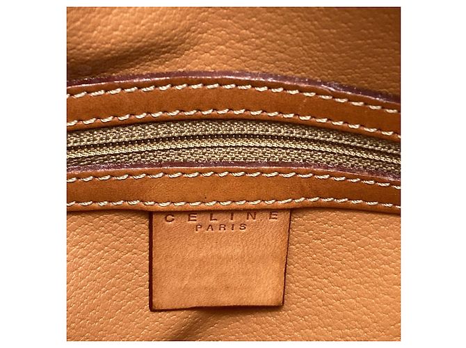 Céline Bolsa Celine Macadam Pattern Marrom - vista 6