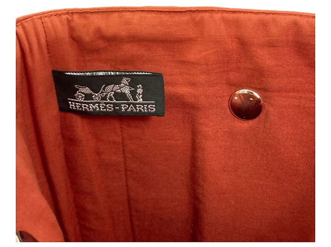 Hermès Bolsa Hermes Ahmedabad PM Laranja - vista 6