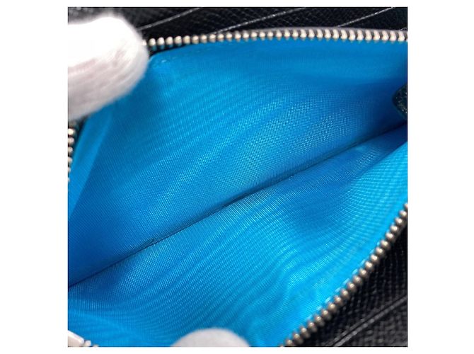Bulgari Cartera larga Bvlgari Bvlgari de piel negra Negro - vista 5
