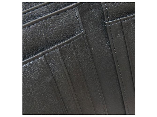 Chanel Coco Mark Matelassé Bi-fold Wallet Black - view 12